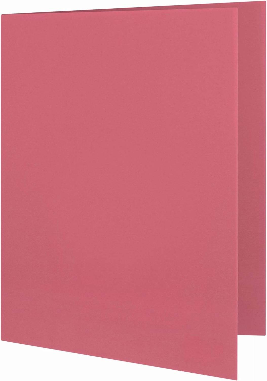 Elba 32450BL Document Cover 250 g/sq. m Manila Cardboard for 100 DIN A4 Pages Set of 100 Blue Folder red