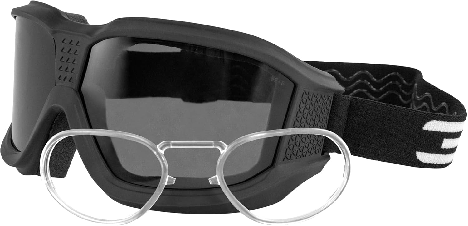 Epoch Eyewear Luca Over The Glasses Motorcycle Goggles Biker Anti-Fog Clear Lenses ANSI Z87.1 Safety Rated - Image 8