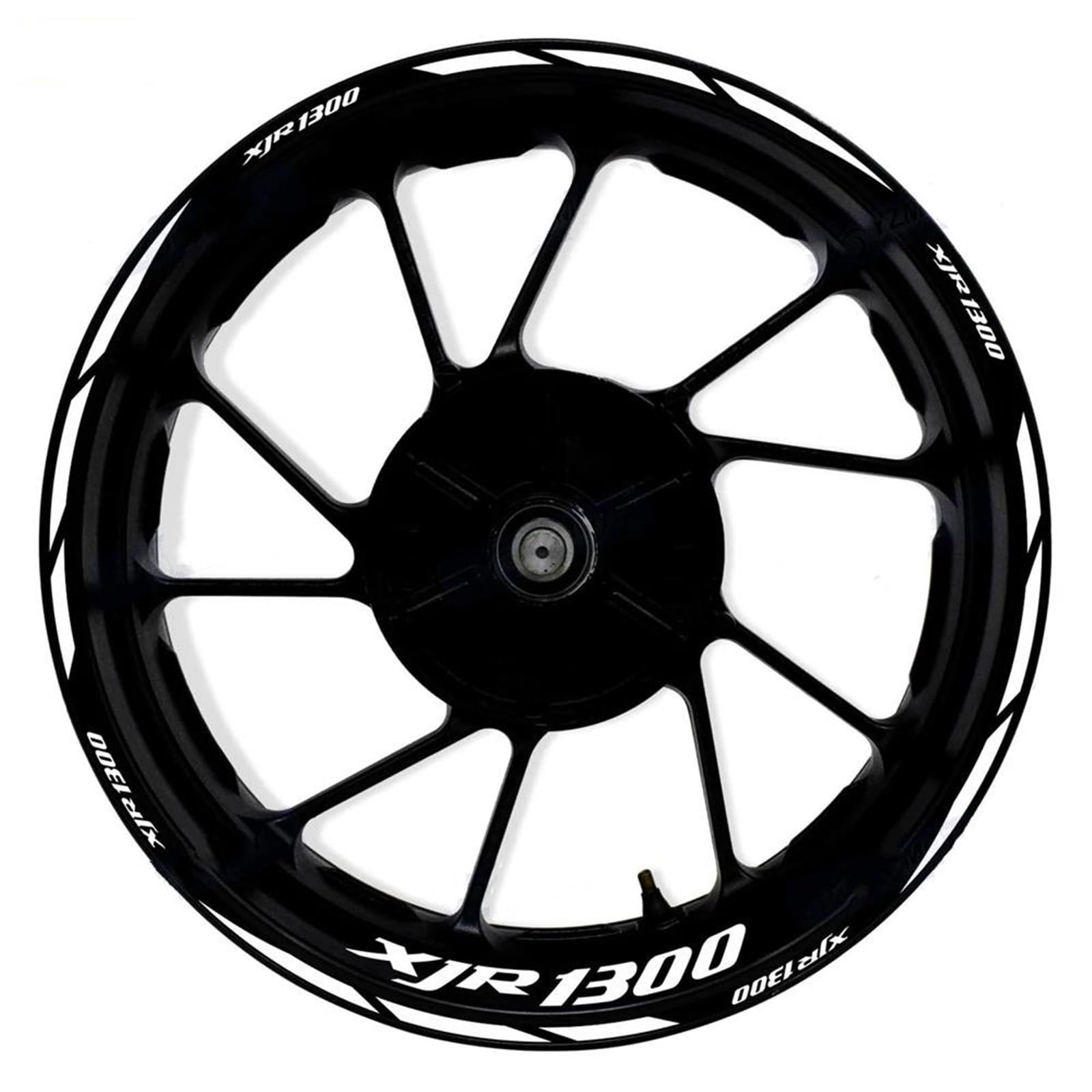 Wheel Stickers Motorcycle Reflective Wheel Decal for XJR1300 XJR 1300 17 Inch Rim Stripe Decals Waterproof Hub Stickers Rim Reflective Decal