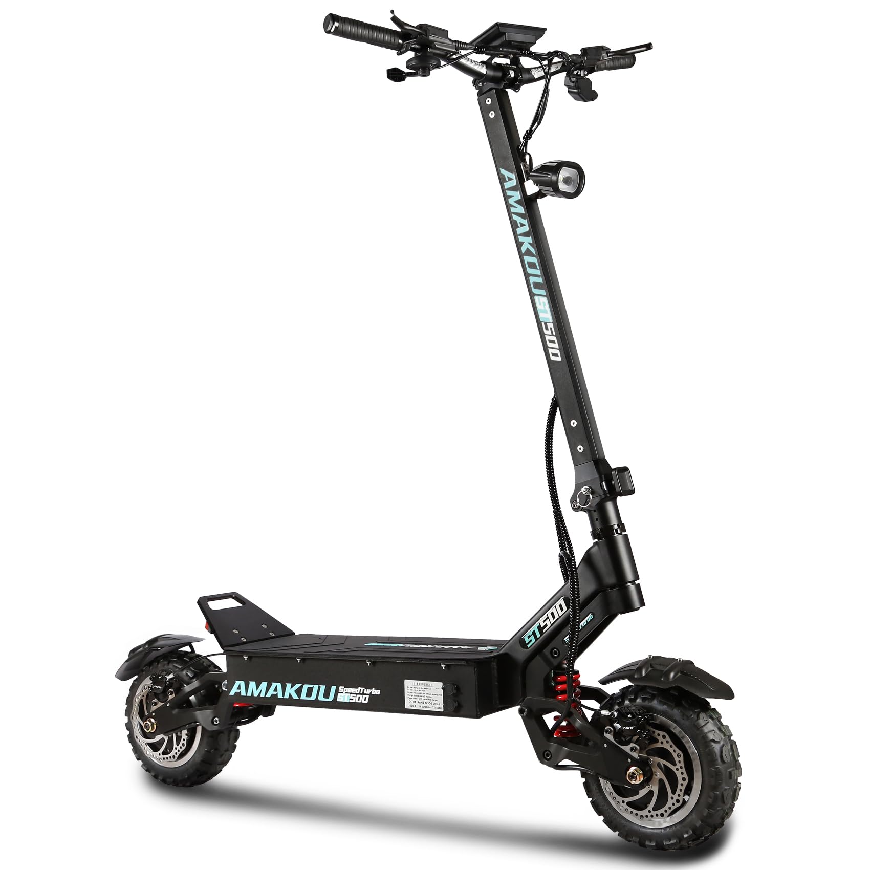 ST500 Electric Scooter - 9000W Dual Motor 70 Mile Range 60 MPH Top Speed 38AH Battery Capacity All-Wheel