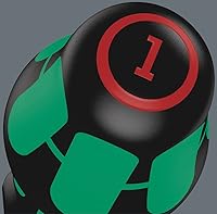 Vista 9 de Wera 05008751001 Kraftform Plus 350 SK PH Phillips Destornillador, punta láser, PH 1 cabeza, 3-1/8" longitud de la hoja