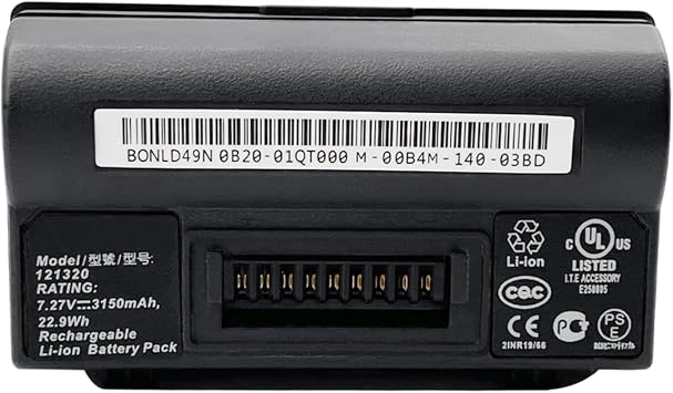3150mAh Battery Compatible with Trimble TSC7, Data Collector Battery Replacement for Spectra TSC7, Replaces P/N 121300 & 121320, 7.27V Surveying Battery