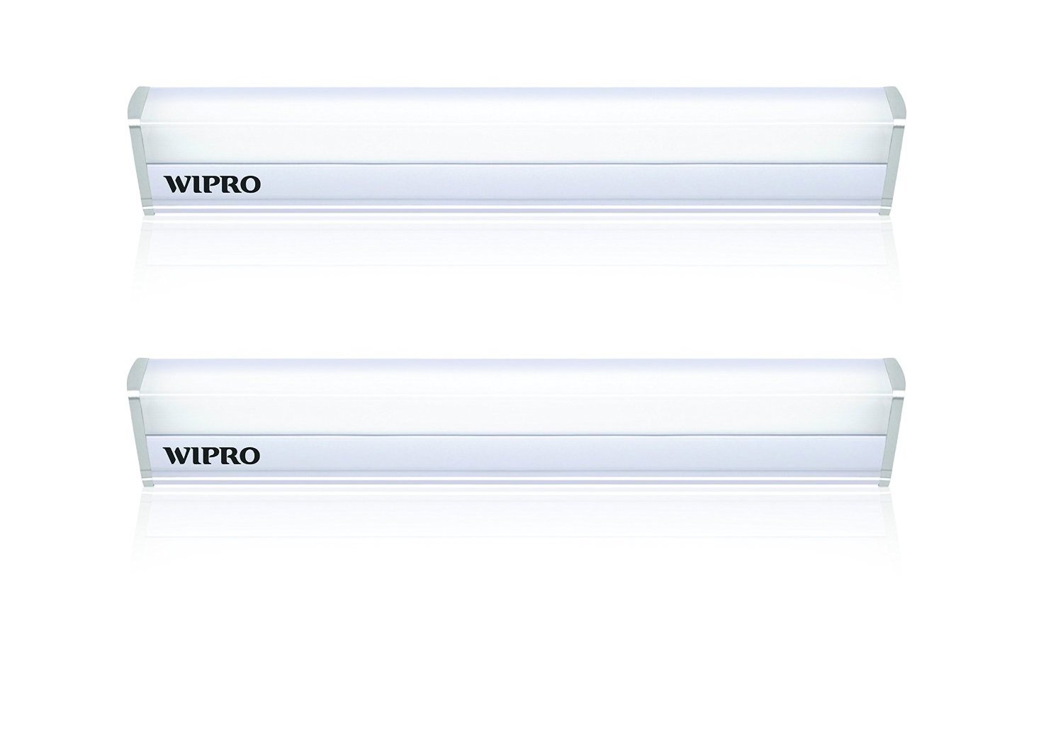 wipro 5W LED Warm White Led Batten Light Pack of 2 Amazon.in Home