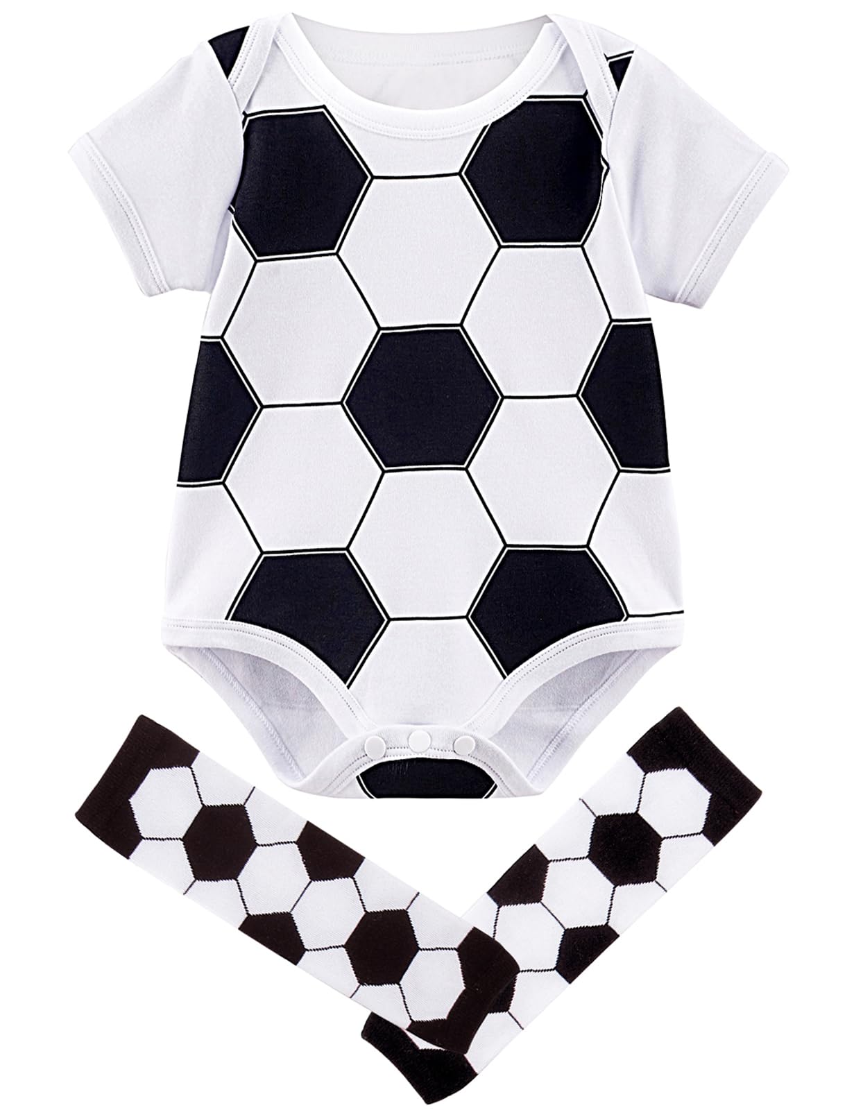 COSLANDBaby Boys' Sports Bodysuit Wirh Leg Warmers