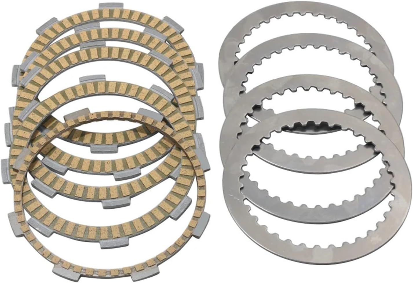 Clutch Friction Plates Disc Set for 125 E RC125 Motorcycle - OEM Replacement Parts 90132111000 90132211000