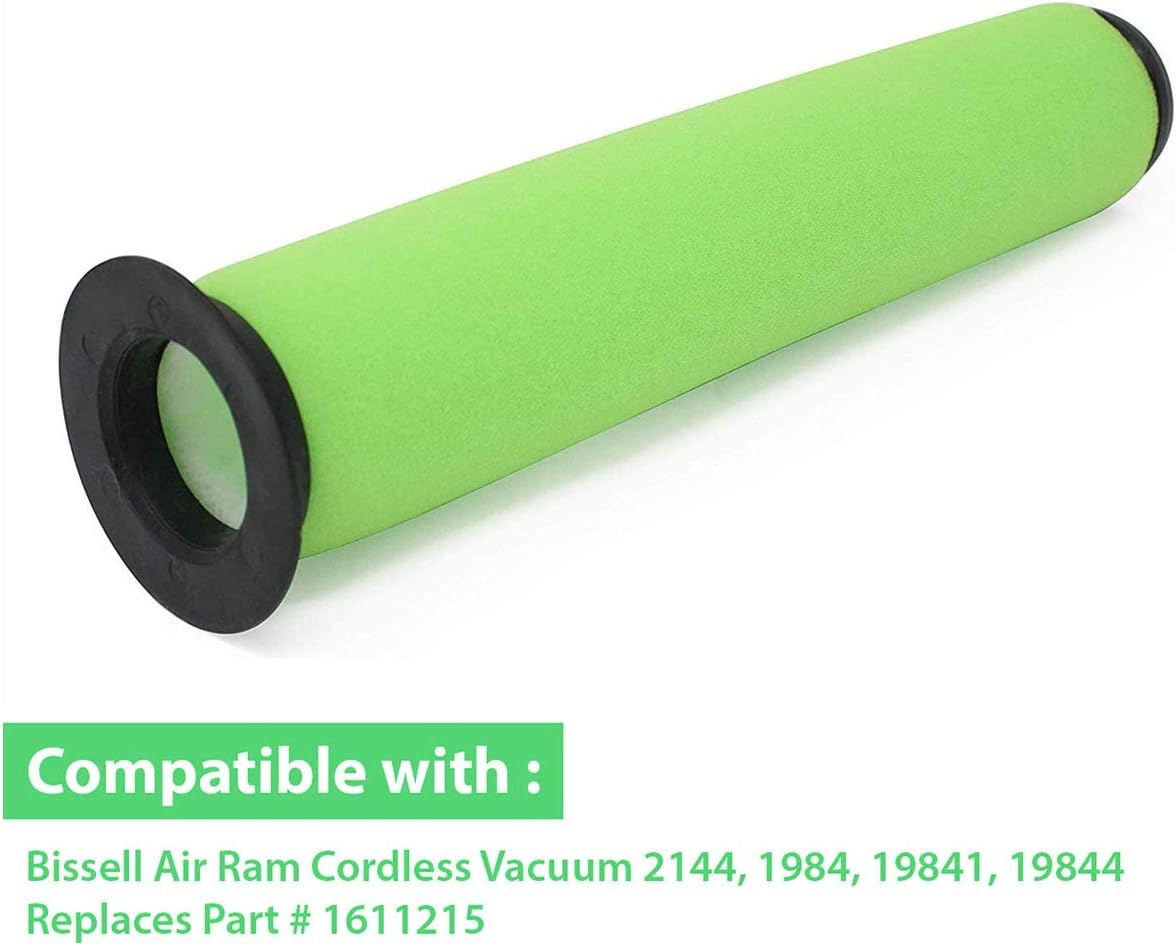 4 Pack Vacuum Replacement Filter Compatible with Bissel AirRam 1611215