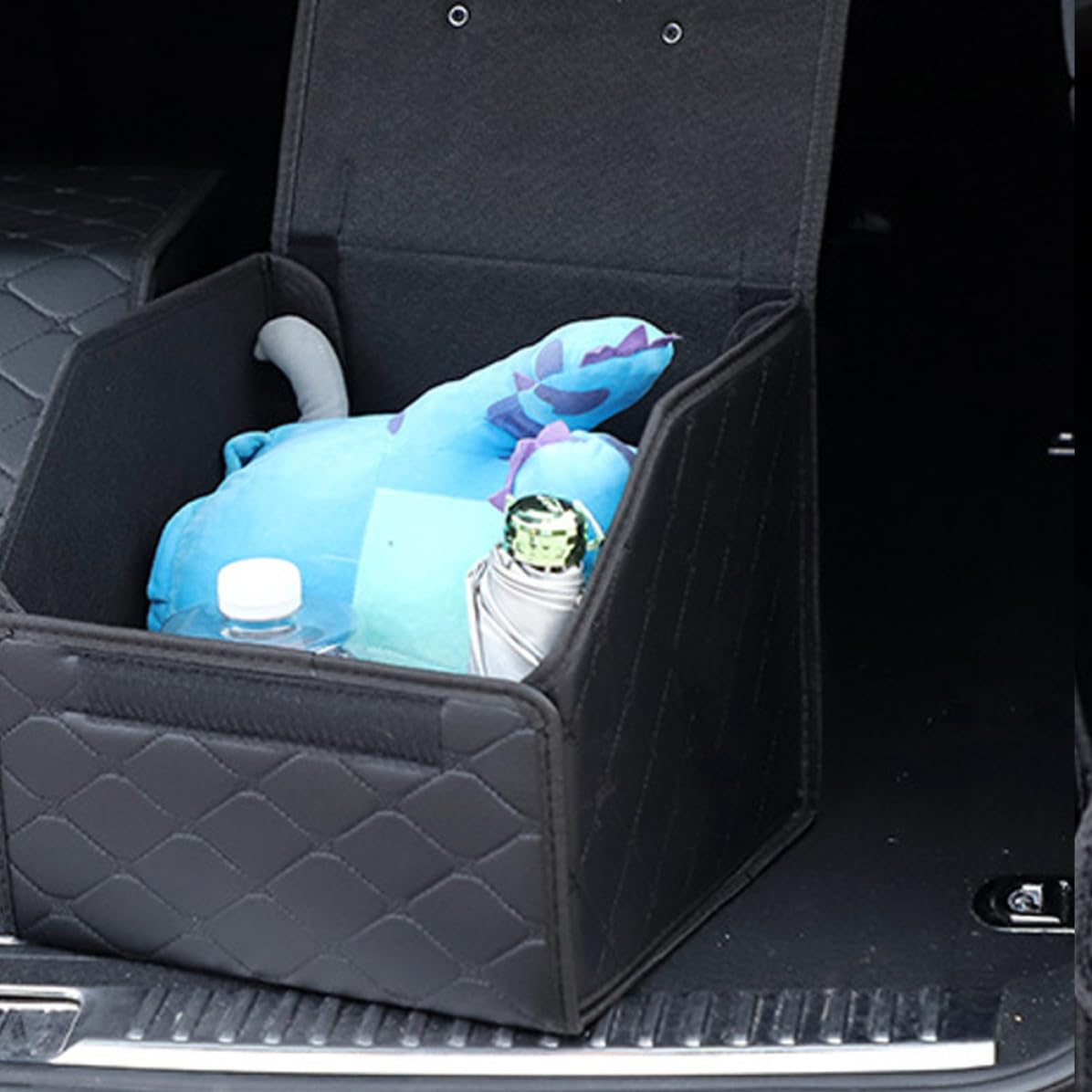 SEWACC Caja Organizadora para Maletero de Automóvil Plegable Oso