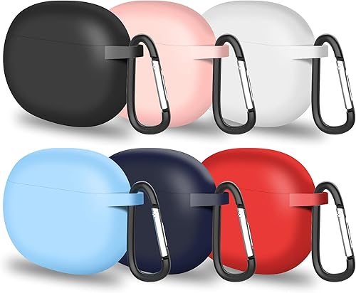 Miniatura 5 de JDHDL Funda de silicona para Beats Studio Buds, funda protectora impermeable que absorbe los golpes con llavero para auriculares inalámbricos