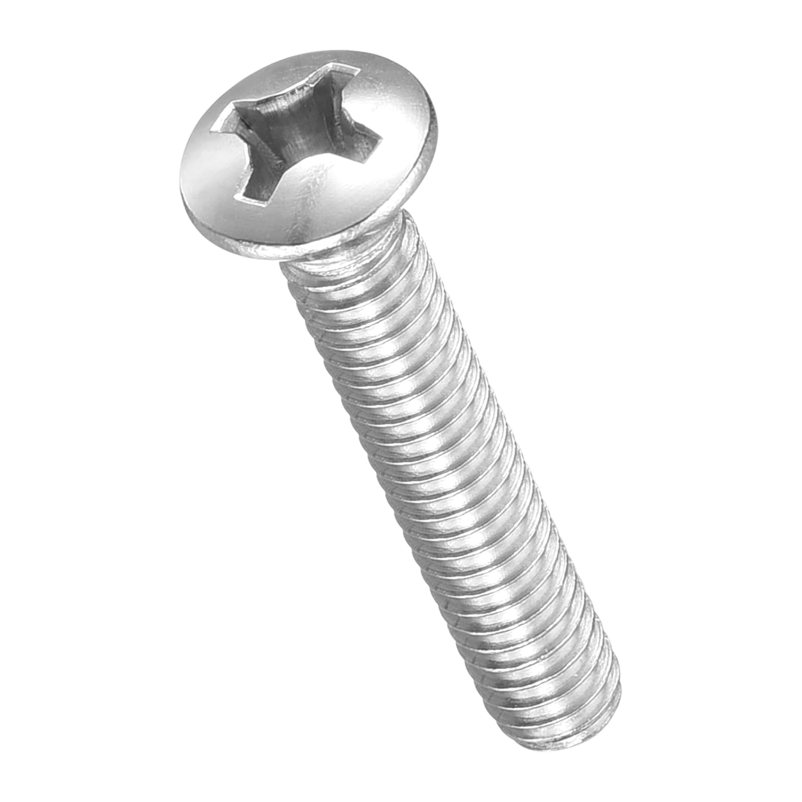 METALLIXITY Phillips Cross Recessed Countersunk Head Screws Bolts (#12-24x1-1/4") 30Pcs