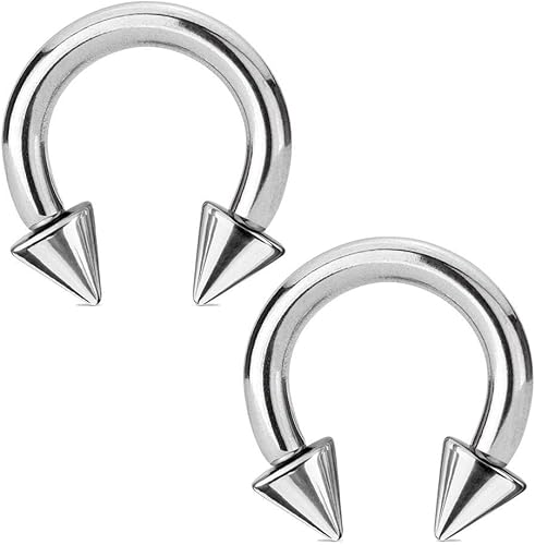 septum horseshoe spike