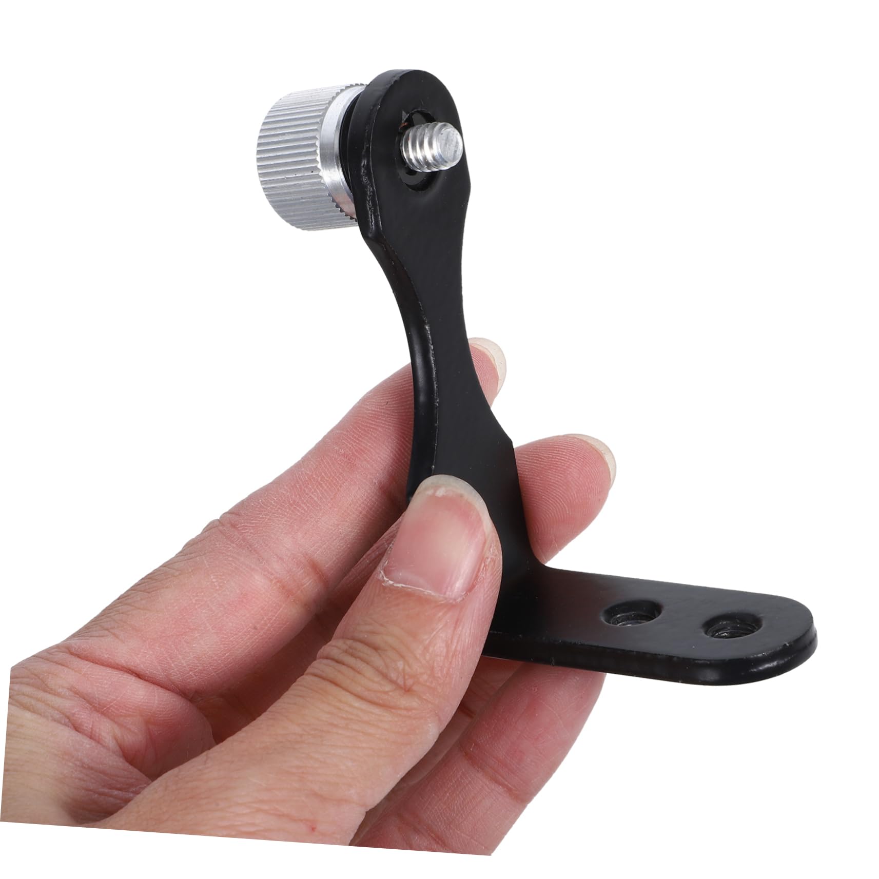 jojofuny 2pcs L-Type Metal Binocular Fixed Bracket, Binocular Tripod Adapter, Quick Photography Adapter, for Connecting Binocular Telescope and Camera Tripod