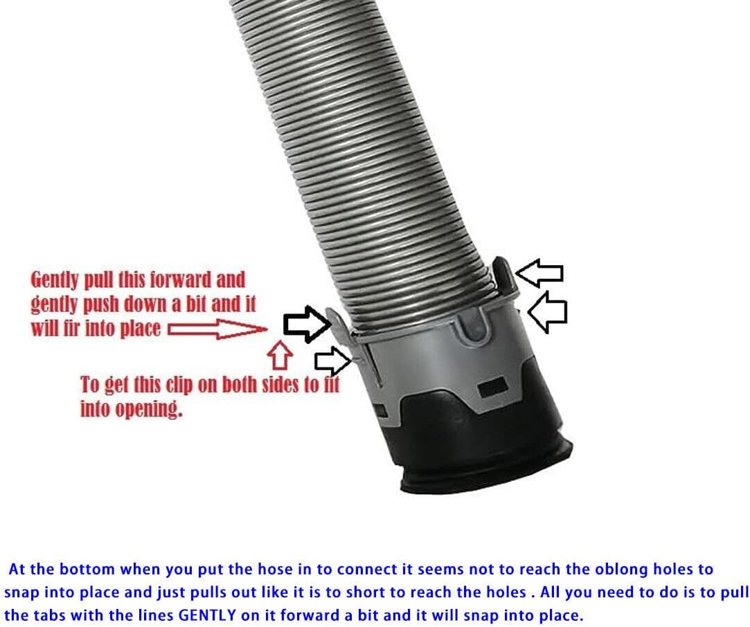 Upgraded Replacement Shark Navigator Hose Handle Compatible with Shark Navigator Lift Away NV360 NV350 NV351 NV352 NV355 NV356 NV357 NV358 NV370 UV541 NV390 NV391 NV392 CU520. 207FFJ360 113FFJ (Blue)