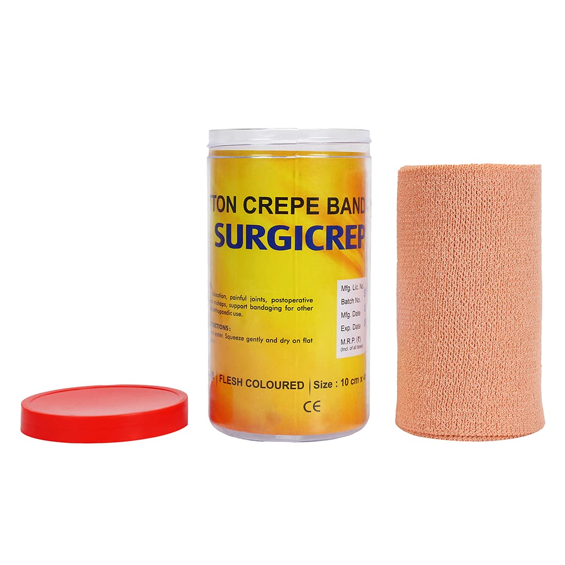 Cotton Crepe Bandage for Compression, Support & Injury Care (10 CM x 4 M)-image-46