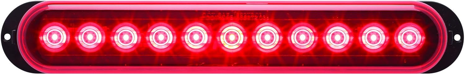 Optronics STL76RBP Thinline Sealed LED Stop/Turn/Tail Light, Red