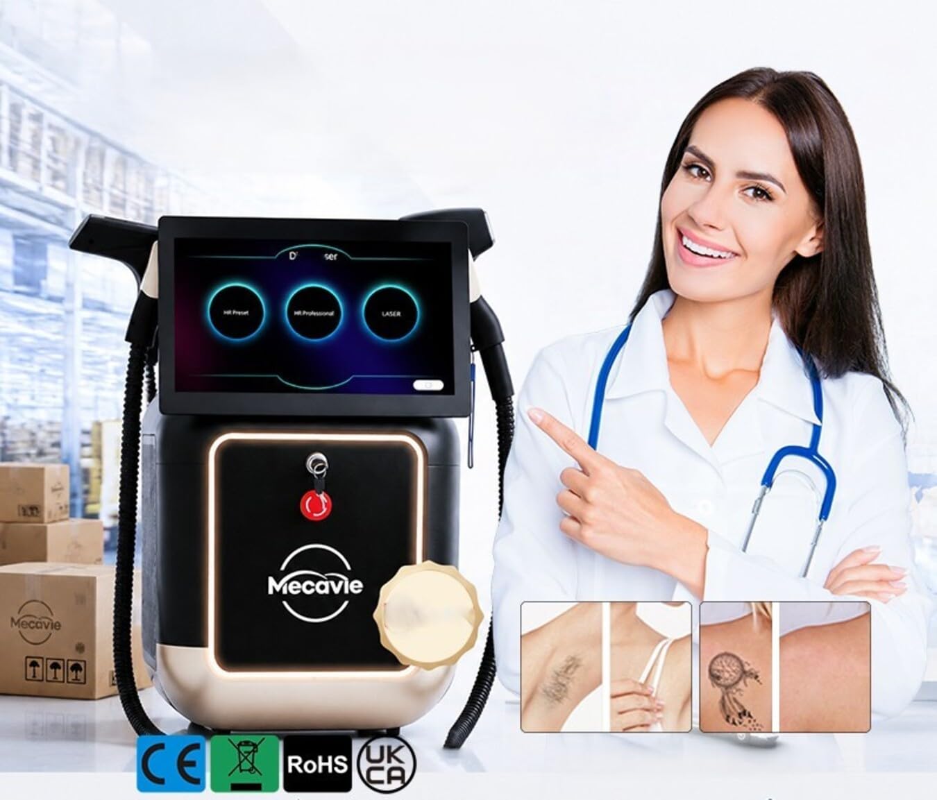 Depilatore 2 in 1 Nero | Risultati impeccabili e pelle rigenerata