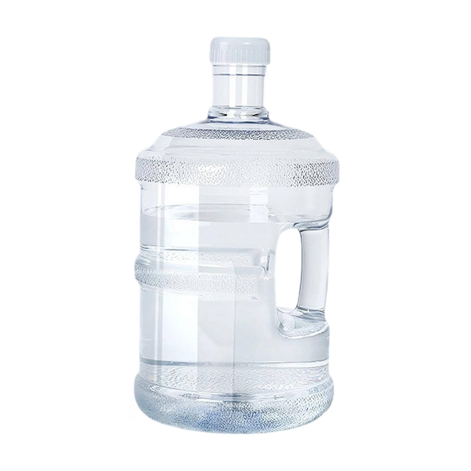 Wiederverwendbare Wasserflasche, Wasserbehälter, Tragbarer Eimer mit Deckel, Griffig, Multifunktional für Büro, Auto