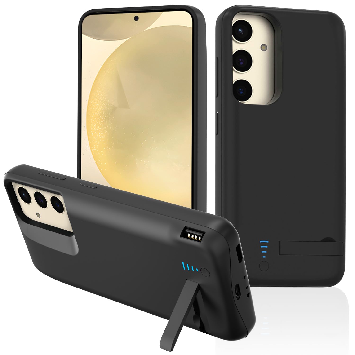 casco batteria slim black s24 s25 5000mah