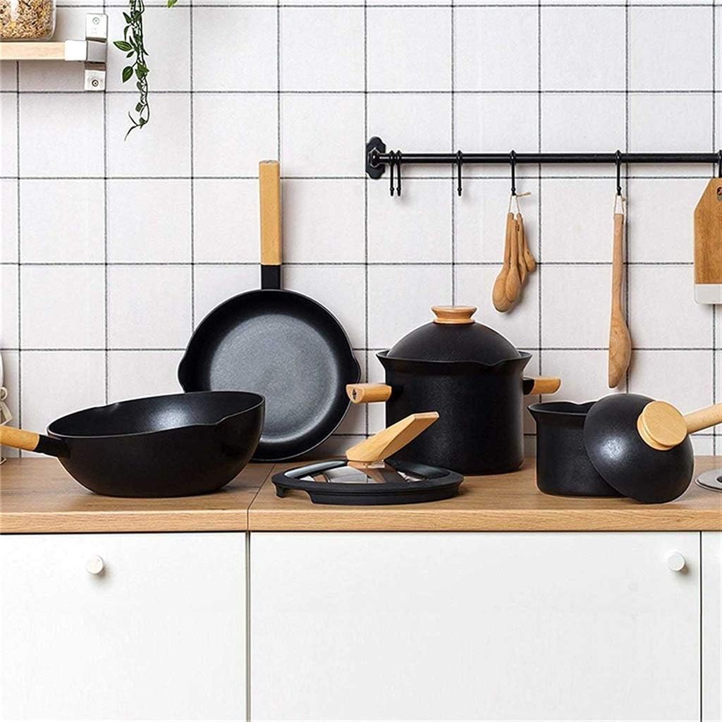 Aluminum Alloy Pot Set Non Stick Pan Cooking Technology of Thickened Composite Bottom