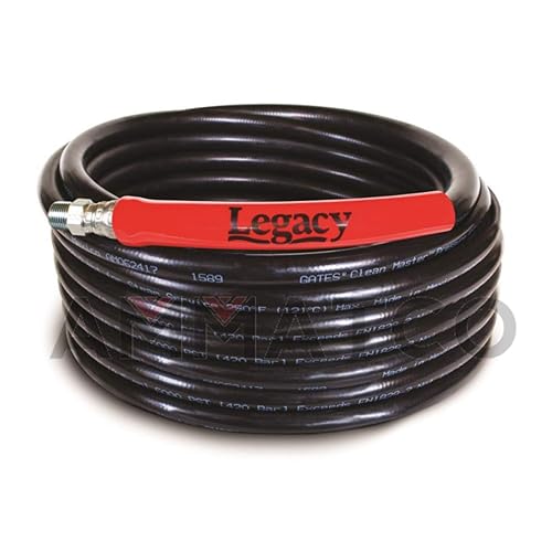 Legacy Ultima - Manguera para lavadora a presión de 2 cables de 3/8 pulgadas, 6000 PSI, 100 pies.