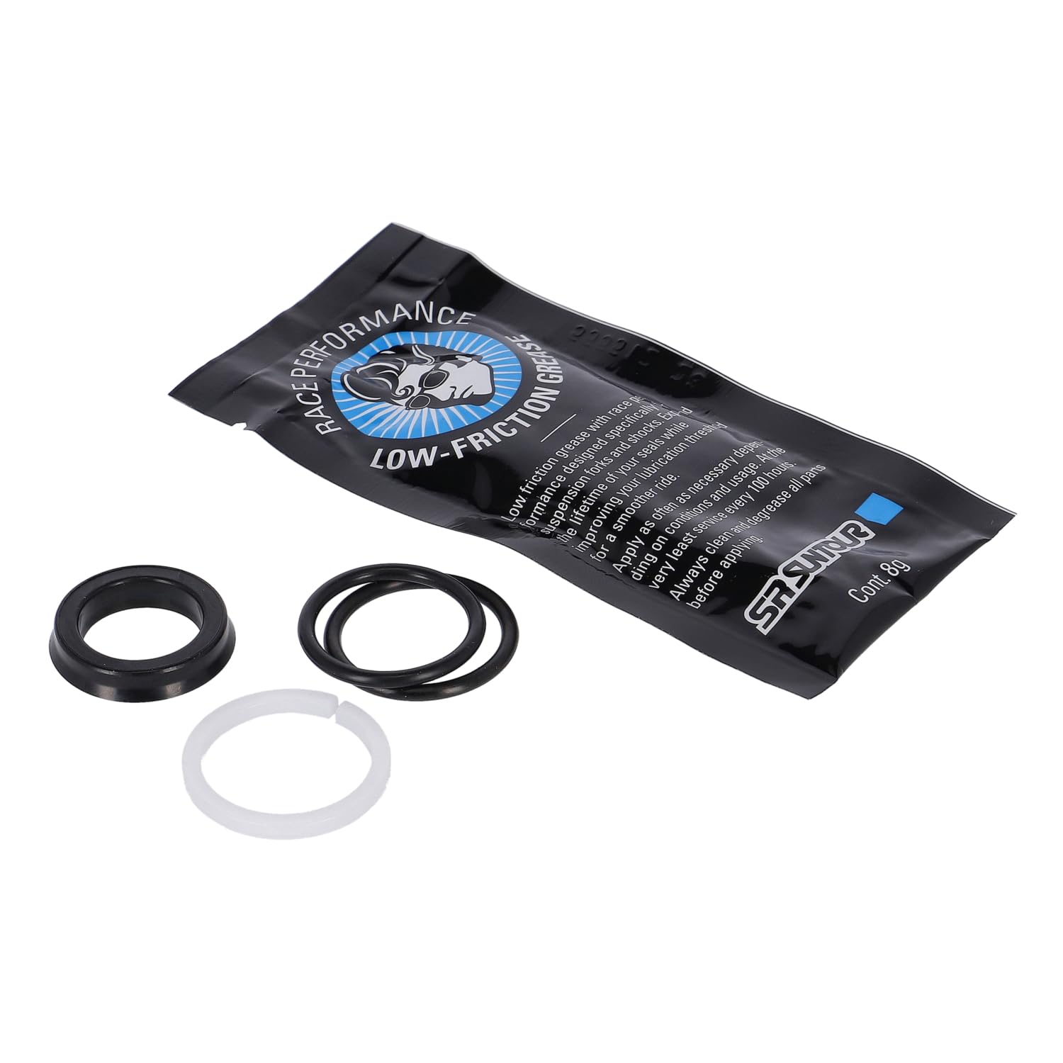 SR Suntour SR Suntour Unisex - Adult Air Seal Gasket Set, Black, One Size