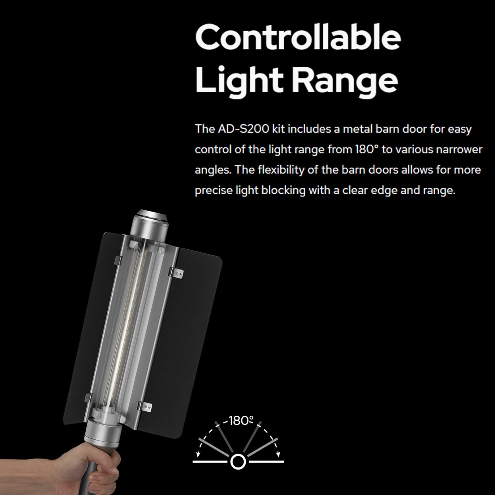 Amazon.com : Godox AD-S200 Stick Flash Head for AD200 AD200Pro