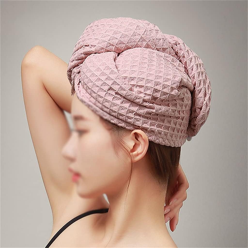 Hair Drying Cap Strong Absorbent Female Quick-Drying Baotou Thicken Shower Wiping Turban