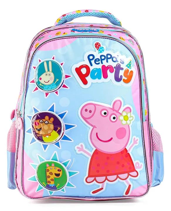 Peppa Pig 16-Inch Premium School Bag (FLIP) for Kids Perfect for Ages 6-8 for School Essentials-image-30