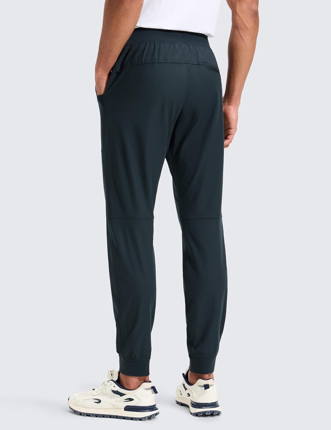 CRZ YOGA All Day Comfy Pull-On Golf Joggers for Men 28"/30"/32" - Quick Dry Lightweight Work Casual Pants with Pockets - Image 2