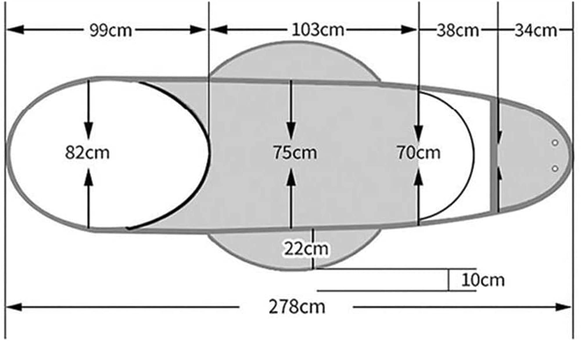 Copertura parasole universale per moto elettrica, copertura impermeabile per scooter, copertura per ombrellone per tettuccio per auto a batteria (blu)