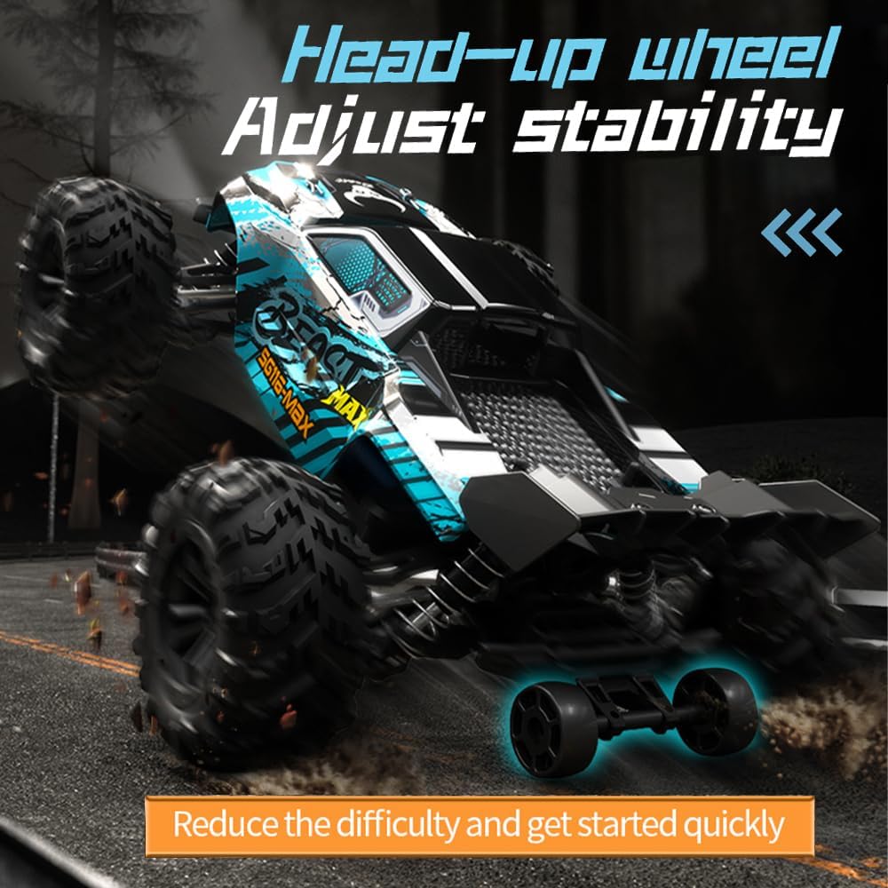 1/16 SG116 MAX zdalnie sterowany samochód dla dorosłych, 80 km/h, 4WD Off Road Race Buggy z torbą do przenoszenia, bezszczotkowy silnik RC, wysoka prędkość, samochód wyścigowy, offroad drift, 3