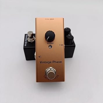 Multi Effects Electric Guitar Pedal-Warm and Natural Effect Sound Processor Portable Accessory for Guitar and Bass,Guitar Multi Effects Pedals DC 9V True Bypass Vintage Phase