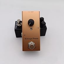 Multi Effects Electric Guitar Pedal-Warm and Natural Effect Sound Processor Portable Accessory for Guitar and Bass,Guitar Multi Effects Pedals DC 9V True Bypass Vintage Phase