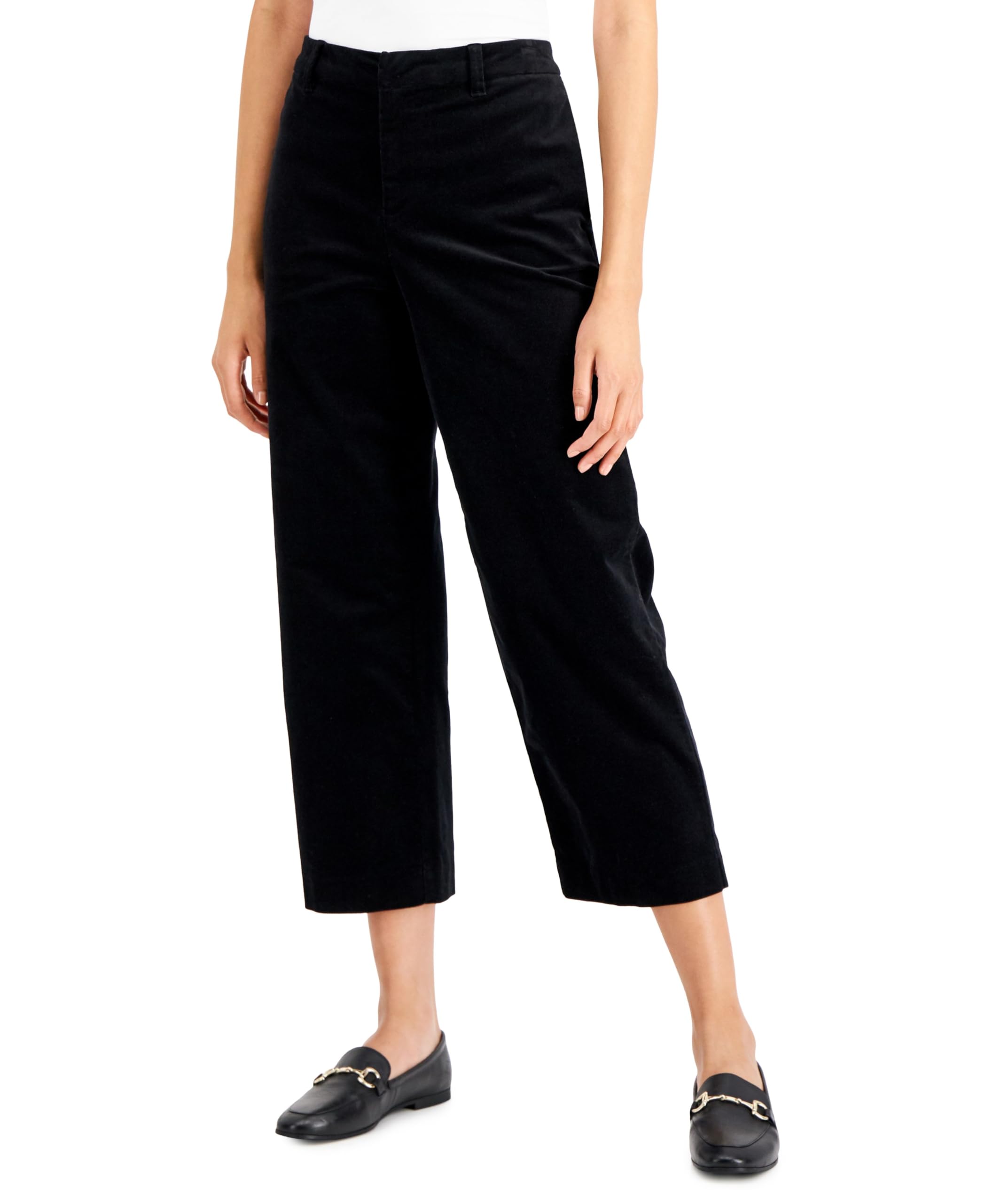 Charter CIub Petite Velveteen Ankle Pants