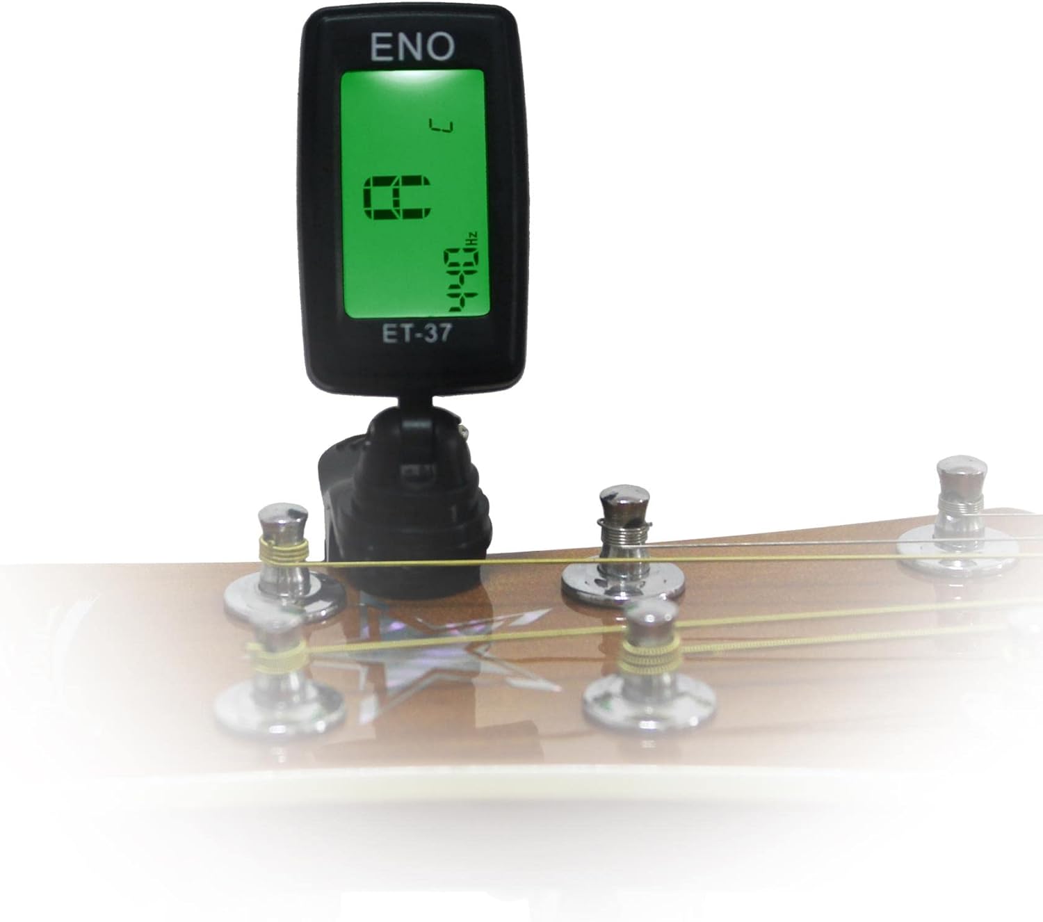 ENO ET37 LCD Mini Clipon Electronic Guitar Chromatic Bass Violin