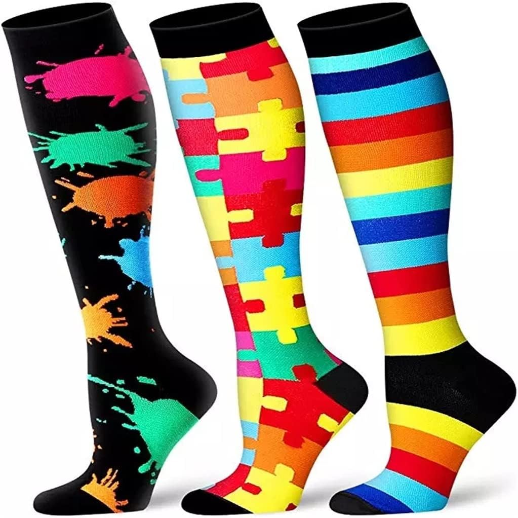Compression Socks Support Outdoor Sports Racing Cycling Sock Athletic Running Socks