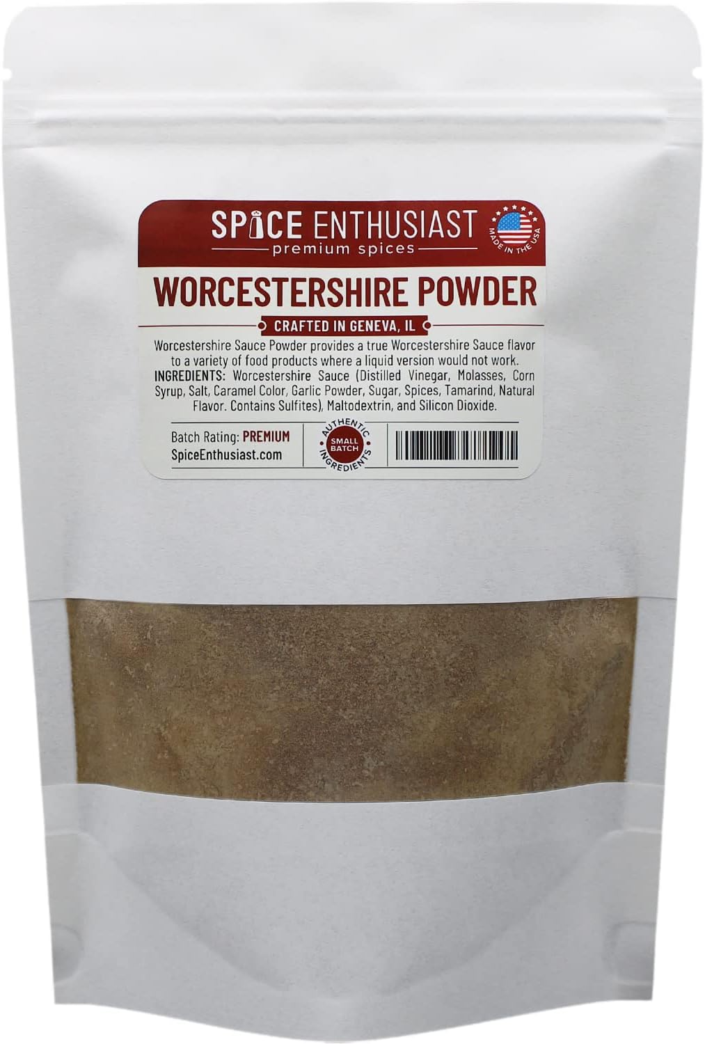 Spice Enthusiast Worcestershire Sauce Powder - 4 oz