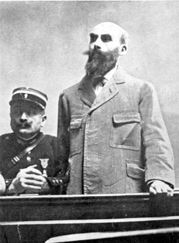 Henri Desire Landru N(1869-1922) French Serial Killer Known As The Modern Bluebeard Photographed In The Dock During His Trial In 1921 Poster Print by (24 x 36)