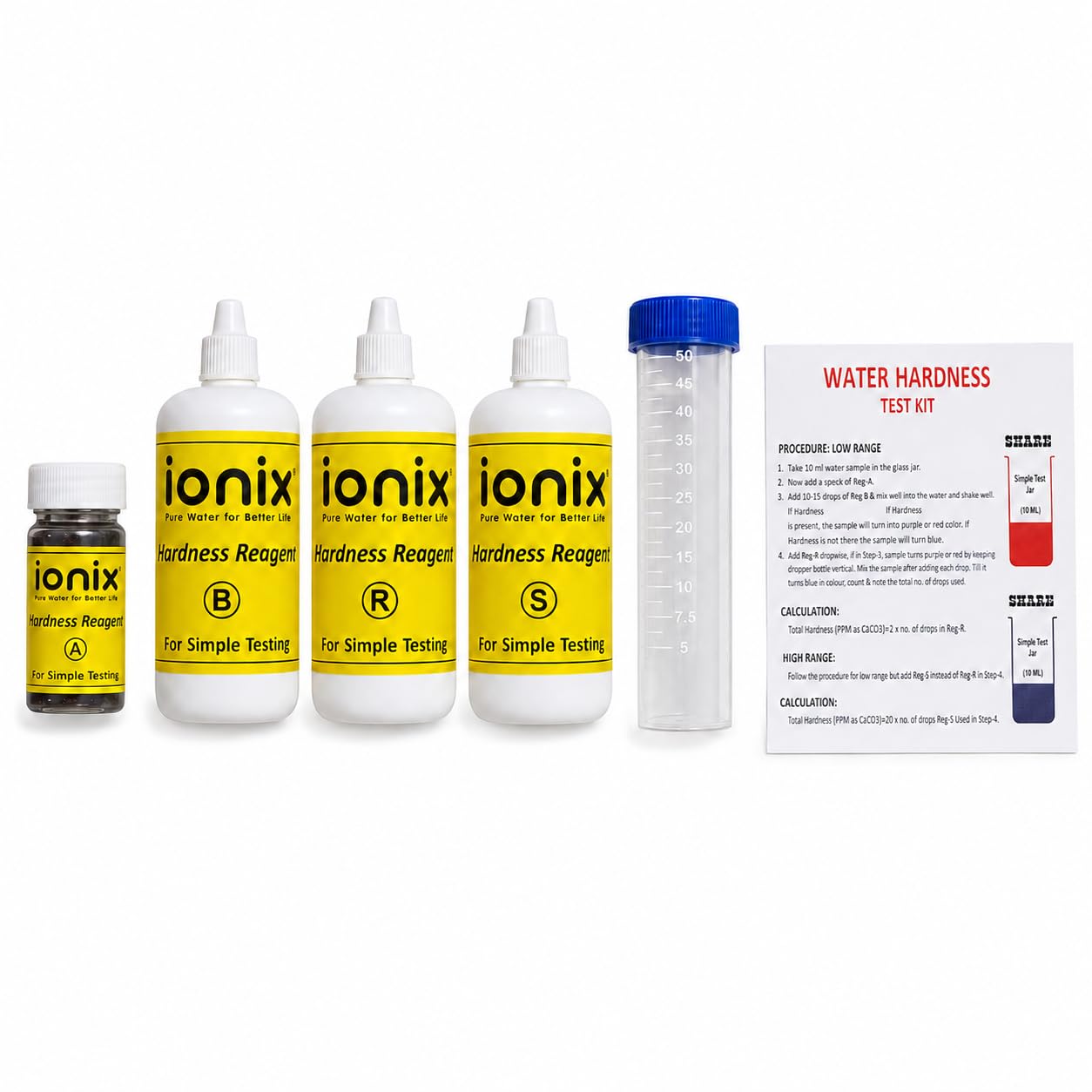 Ionix Total Hardness Test Kit – Water Quality Testing for Pools, Aquariums, & Home Use, 5-500mg/L, High Accuracy, Easy-to-Use-picture-30