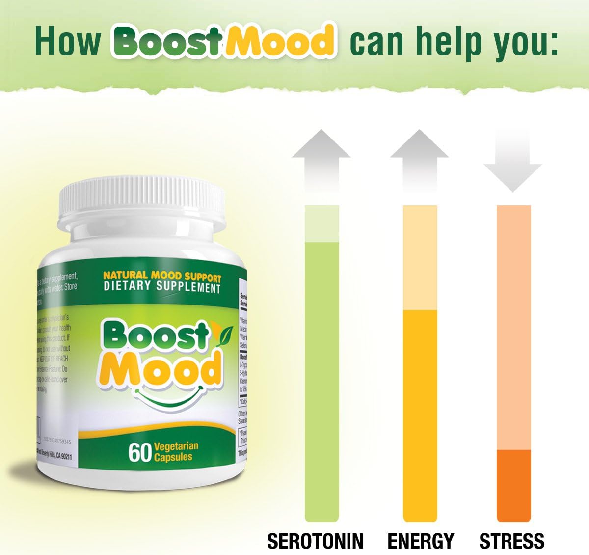 Boost Mood Natural Mood Support Dietary Supplement