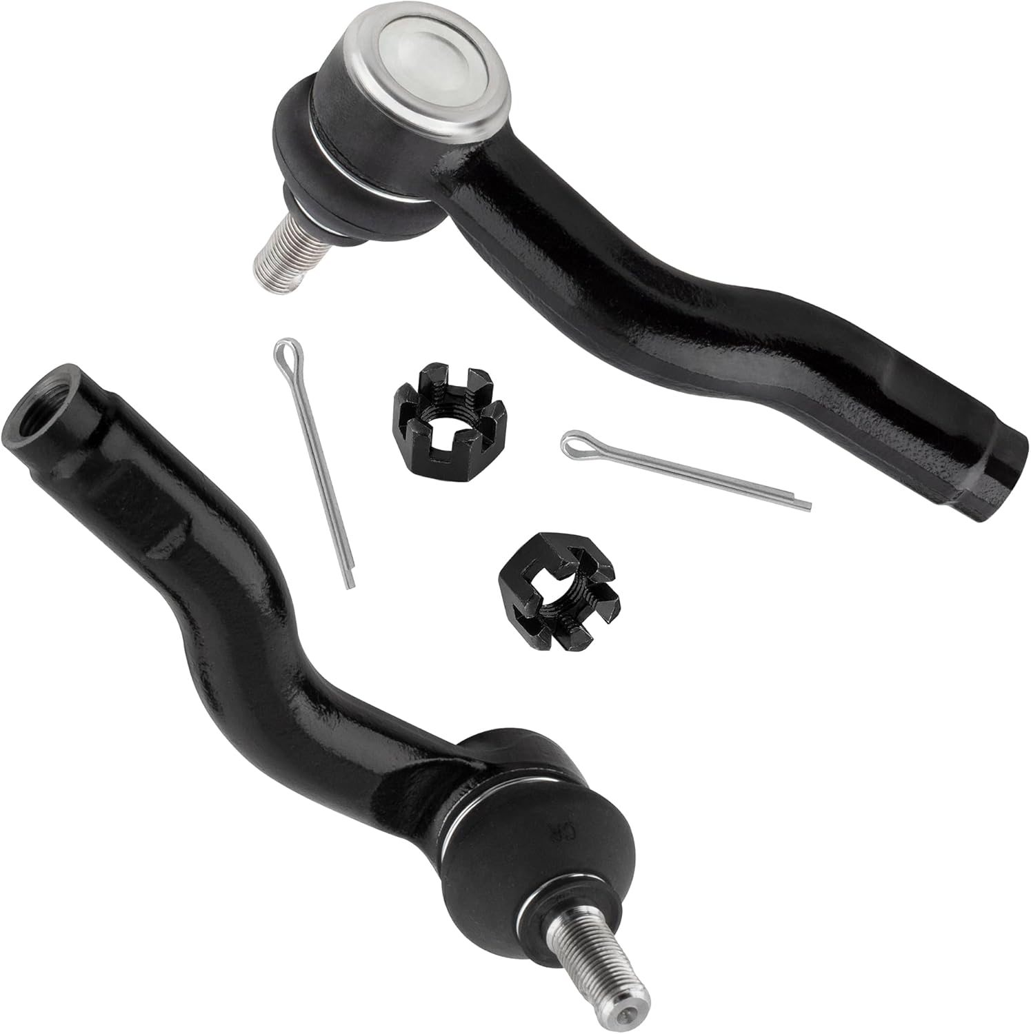 4pcs Front Sway Bar Links and Outer Tie Rod Ends for Ford Fusion 2006-2009, for Lincoln MKZ 2007-2009/ Zephyr 2006, for Mercury Milan 2006-2009, K80250 K80251 ES800101 ES800102 Suspension Kit