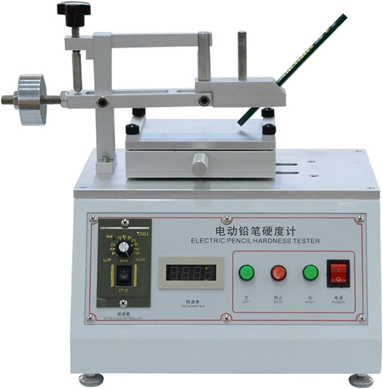 Adjustable Electric Pencil Hardness Tester for Paint and Coating Scratch Testing in Industrial Surface Hardness Assessment