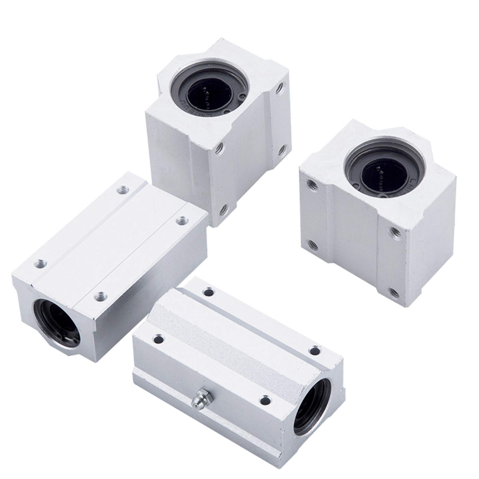 10pcs Linear Bearing Slides, Model SC10UU, SCS10UU, SCS8UU, SCS6UU, SCS12UU, SCS8LUU, Mainly Used for CNC Parts, 3D Printer Parts (Size : SCS12UU)