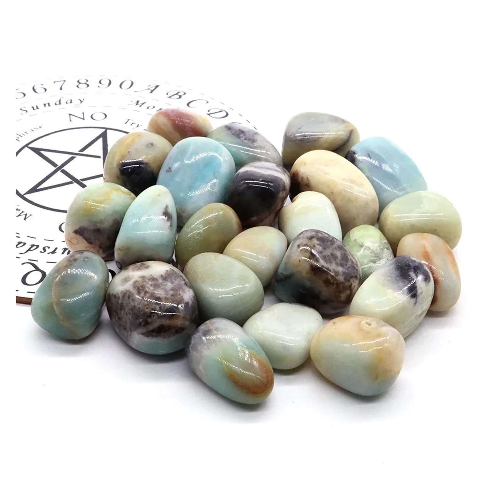 Ghiaia per Acquari Pietre di Ghiaia for acquari, Cristalli Irregolari, Pietre Reiki, Sfusa, preziose levigate, Decorazioni for la casa, Regalo for(1000g)