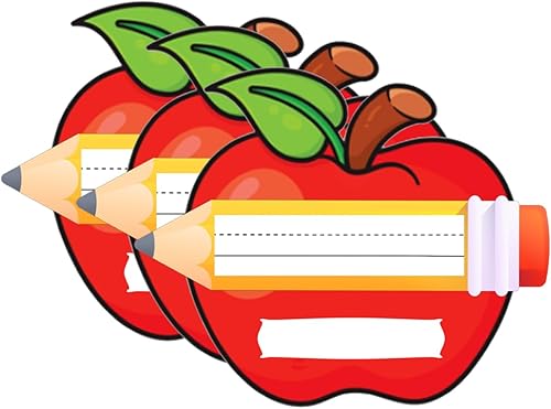Etiquetas adhesivas de nombre para niños, etiquetas de nombre de 4 pulgadas para estudiantes de regreso a clases, etiquetas de nombre para el aula,