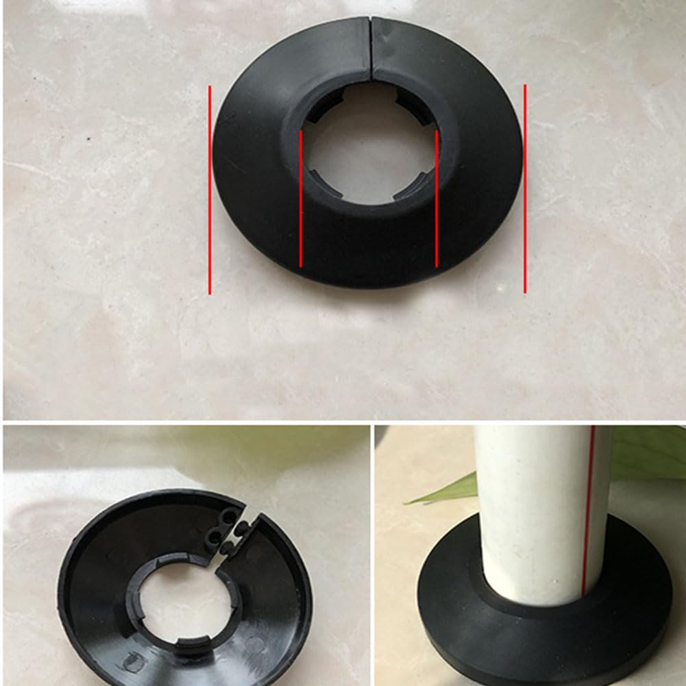 Rosetas Para Tubos Radiadores Juego De Cubiertas Y Collares Para