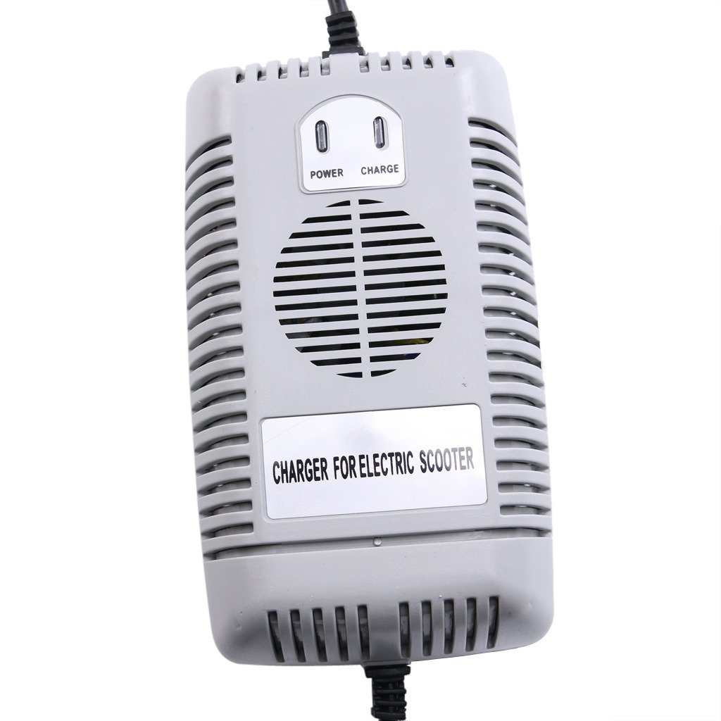 CWTD 48V 2.5A (US Plug) Sealed Lead Acid Battery Charger for Electric Scooter Bicycle Go Kart