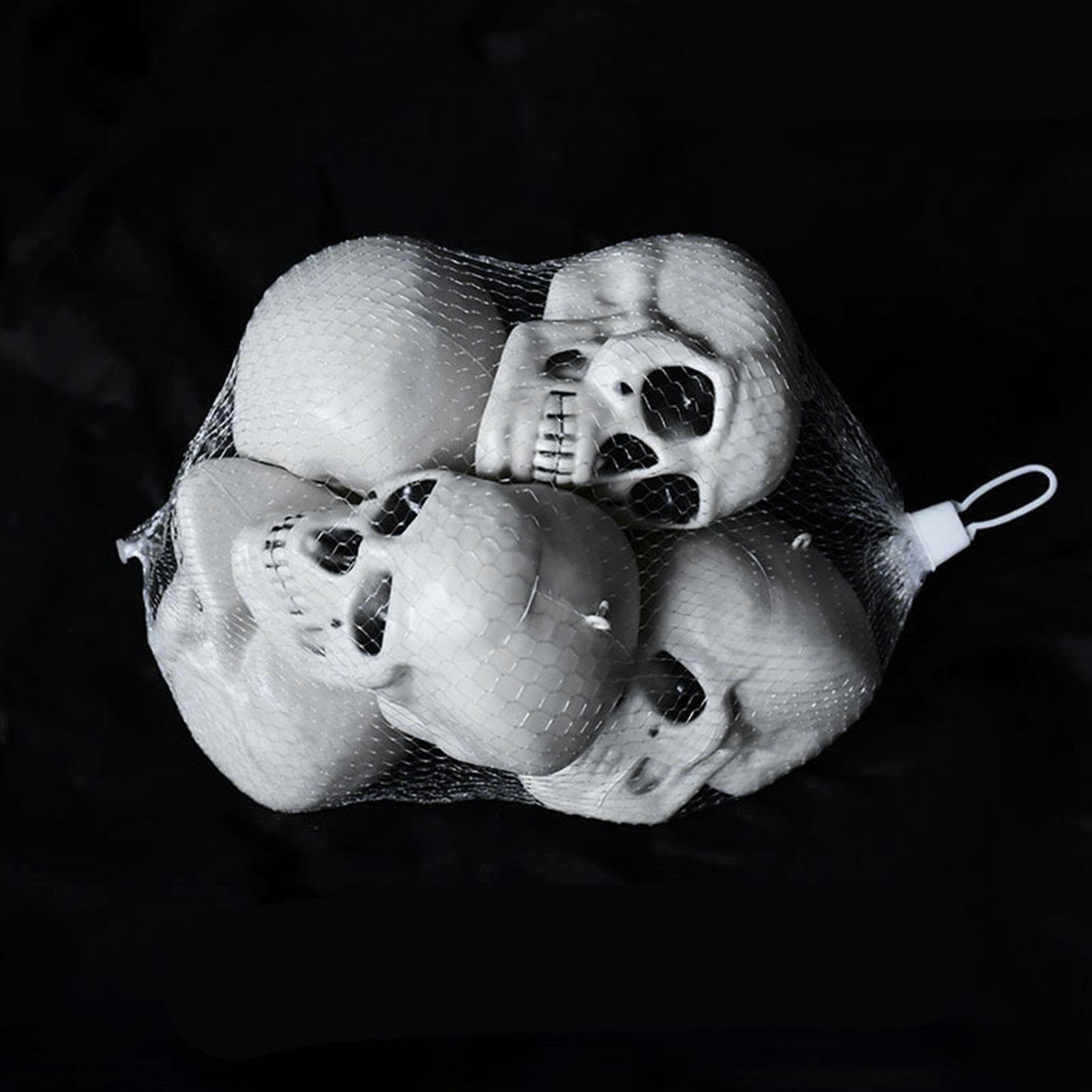 Matite Halloween 20 Pezzi Mini Teschi, Testa Di Scheletro Piccola Per  Decorazione Decorazioni Torta Halloween, image size:1601x1601