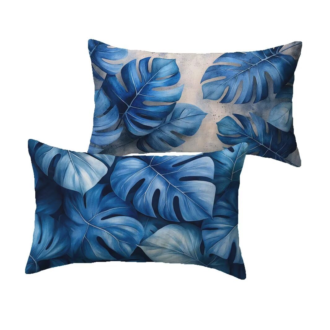 Coussin extérieur imperméable 40x70 blanc en velours élégant