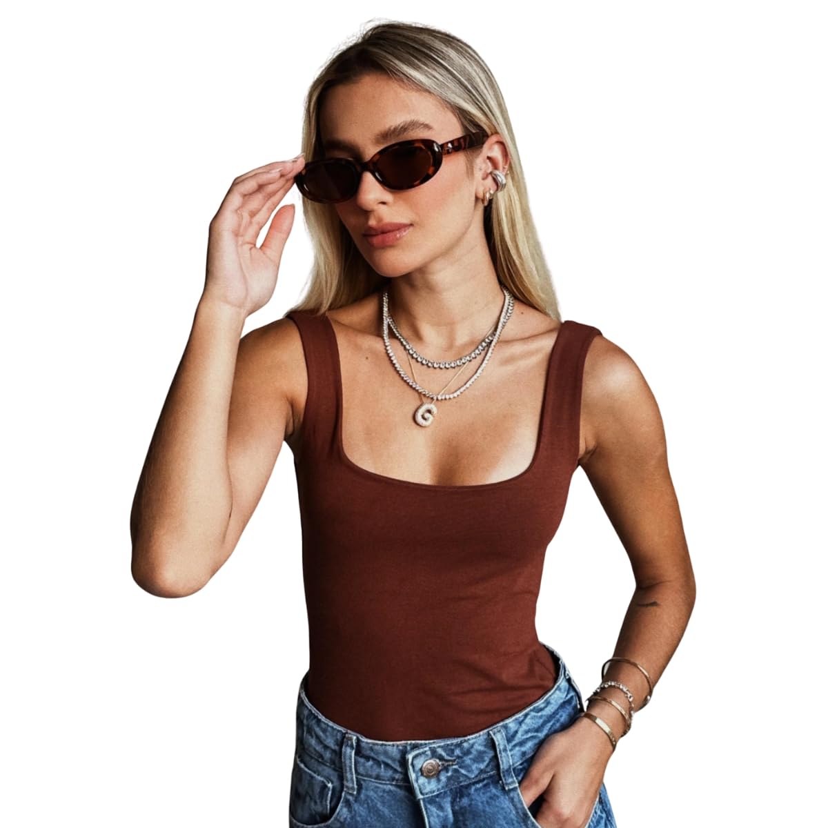 Body Feminino Algodão 96% com Forro Regata collant – Gola Alta Confortável, Não Marca, Respirável – Básico e Versátil – YASDA em promoção! Veja a oferta e mais achadinhos de Blusas 2 Hoje é o melhor dia para comprar Body Feminino Algodão 96% com Forro Regata collant – Gola Alta Confortável, Não Marca, Respirável – Básico e Versátil – YASDA com aquele preço maroto! Promoção! Aproveite a oferta! 2