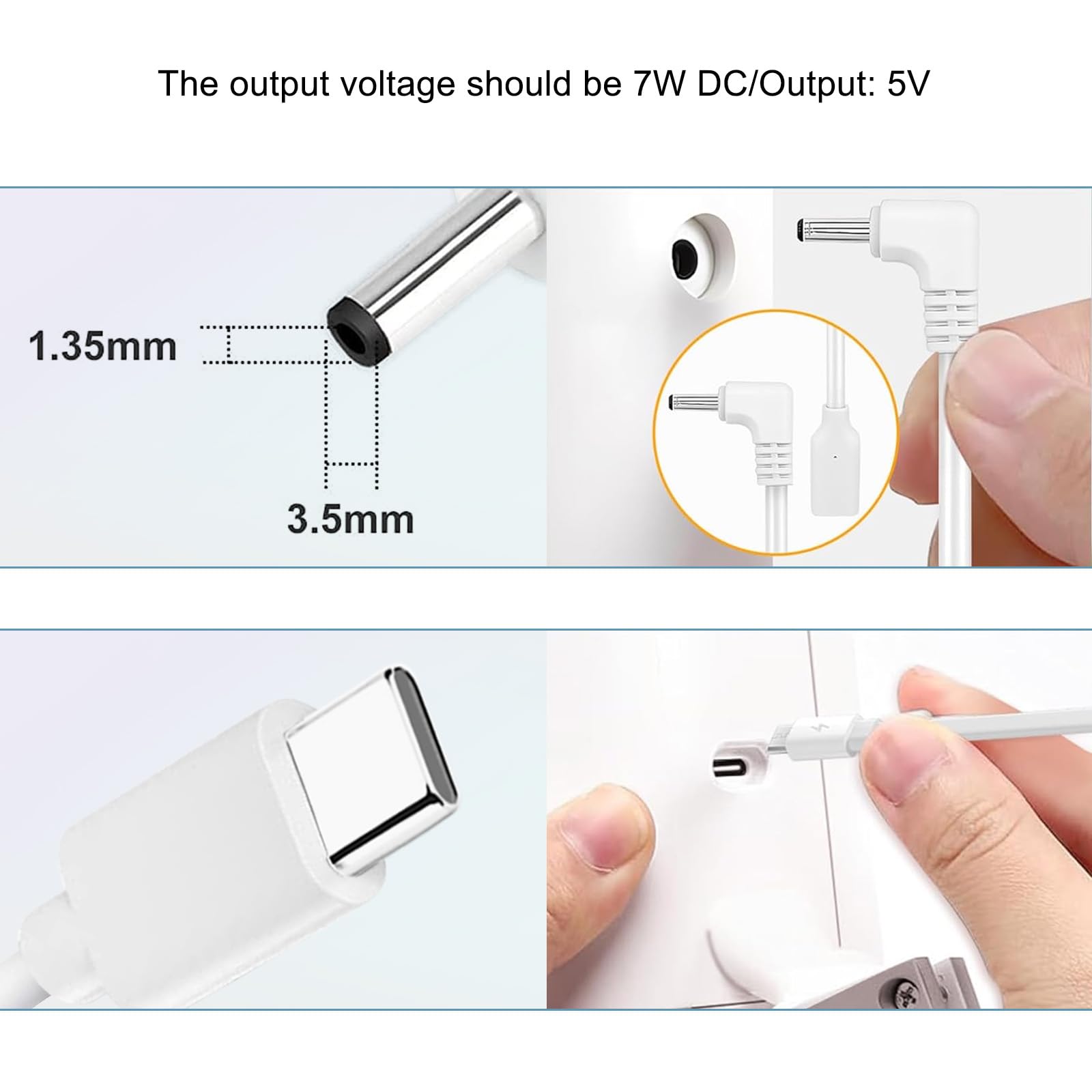 Confezione da 3 compatibili con pannello solare ad anello (2a generazione), caricatore per pannello solare ad anello da 7 W, telecamera per esterni (Stick Up Cam), Stick Up Cam Pro, Spotlight Cam Plus